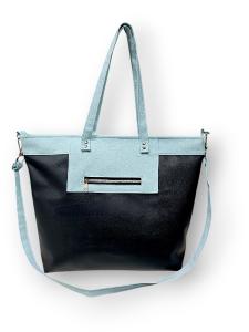 Bolso Tote Grande Combinada Forrada, Marroquinería, Accesorios - Miniatura 4