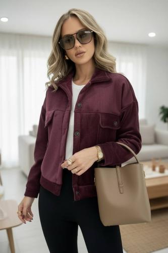 Campera Celia de Corderoy con Corderito - Miniatura 2