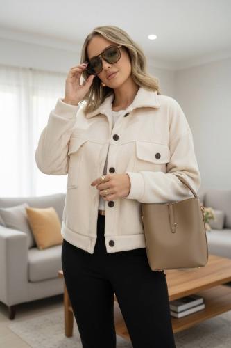 Campera Celia de Corderoy con Corderito - Miniatura 5