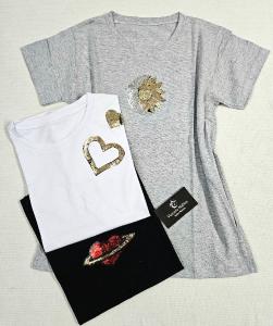 Remera con Brillos
