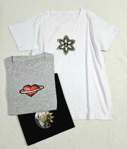 Remera con Brillos - Miniatura 3