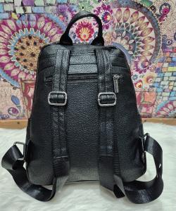 Nueva Mochila de Cuero Pu.trae el Monedero Incluido - Miniatura 5
