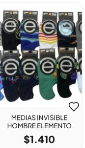 Medias Elememto Invicible Hombre