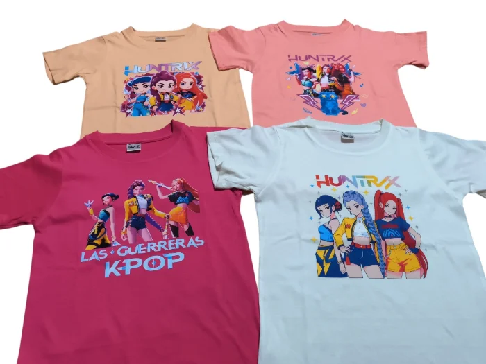 Remeras de Niñas Algodón Peinado