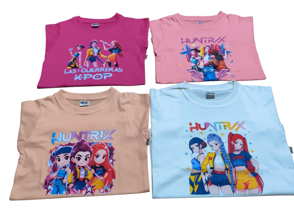 Remeras de Niñas Algodón Peinado - Imagen 2