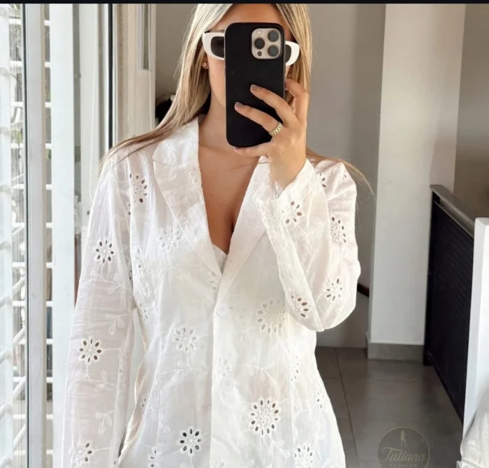 Blazer Broderie