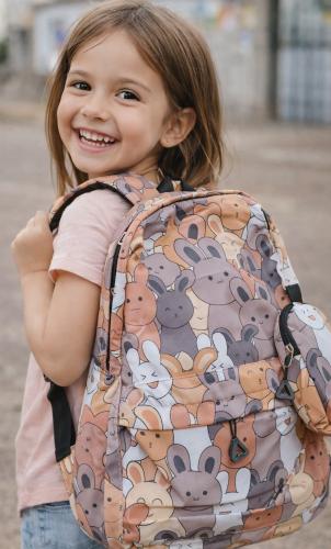 Mochila Conejo  con Cartuchera