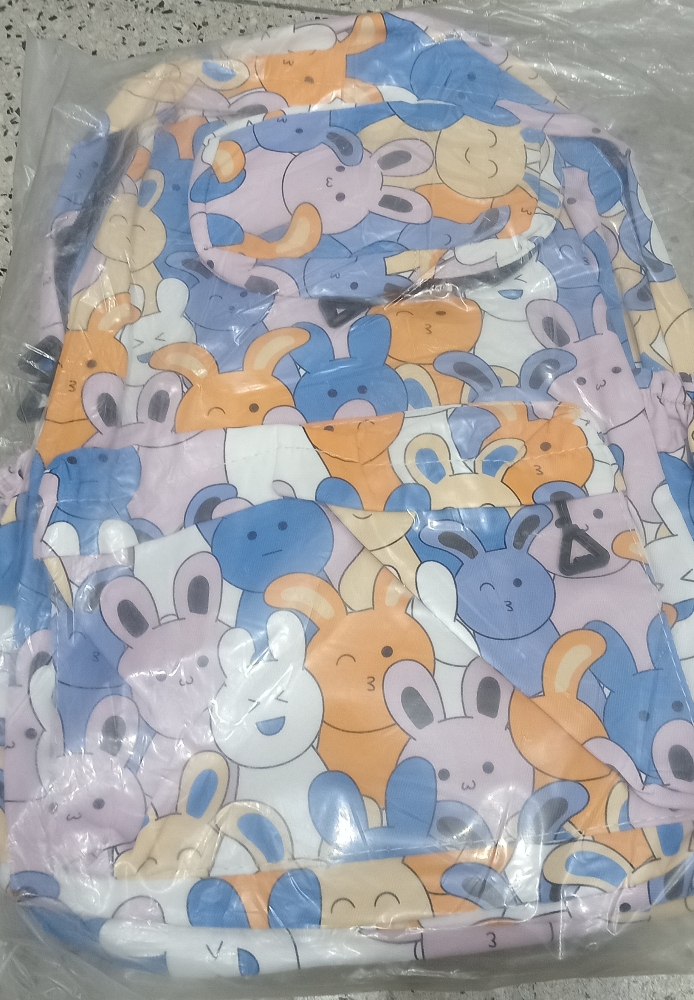 Mochila Conejo  con Cartuchera - Imagen 3
