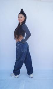 Teens Baggi Verde Óxido - Miniatura 2