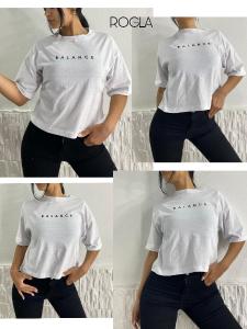 Remera Crop Top Oversize