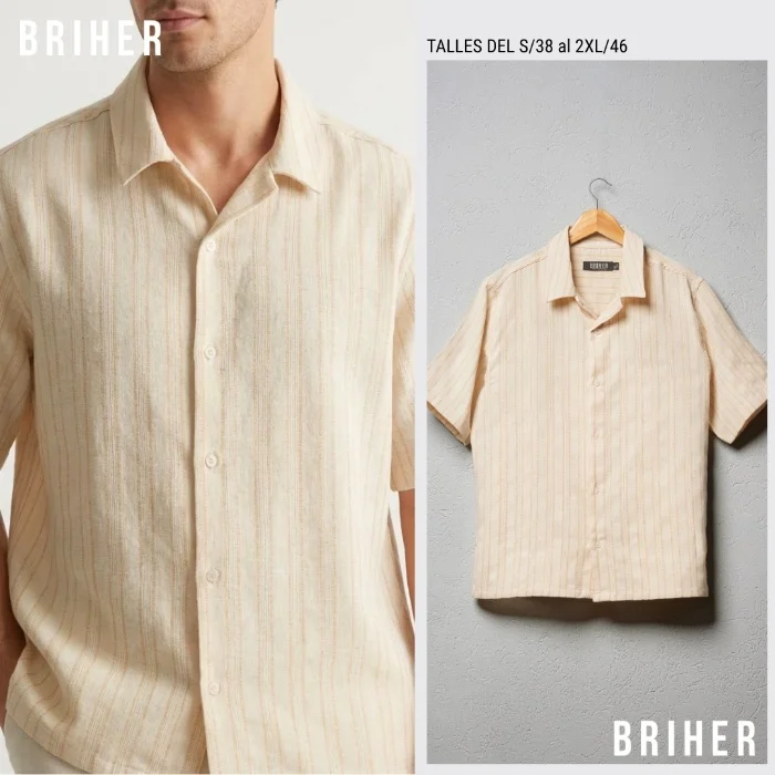 Camisa Crochet Tramado 15u