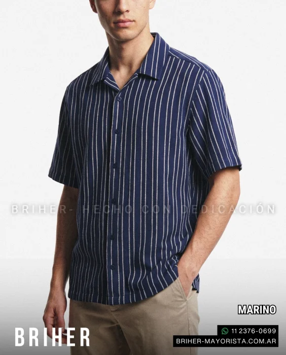 Camisa Crochet Tramado 15u