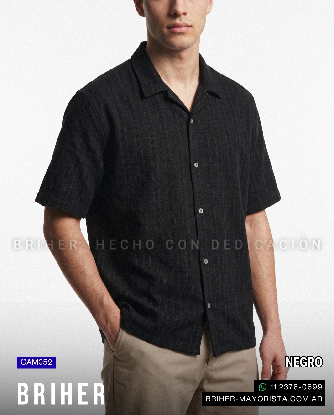 Camisa Crochet Tramado 15u - Imagen 2