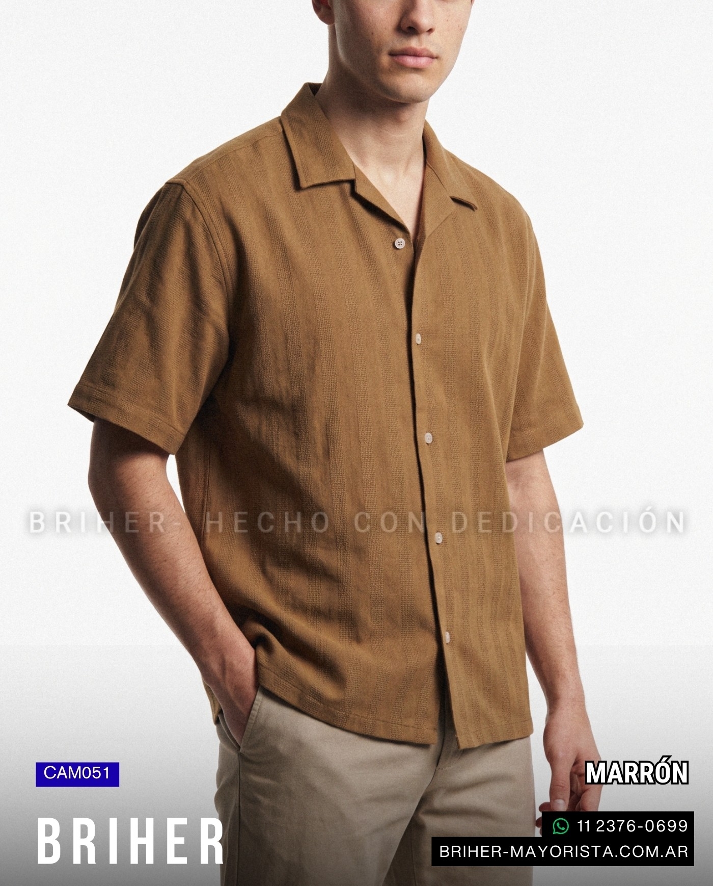 Camisa Crochet Tramado 15u - Imagen 3