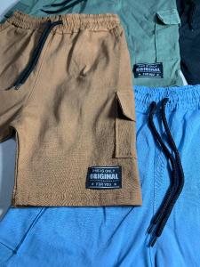 Bermudas Cargo de Bengalina para Niños - Miniatura 3