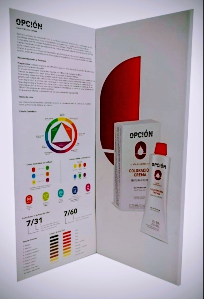 Opción Carta de Colores de Tinturas Profesional - Imagen 3