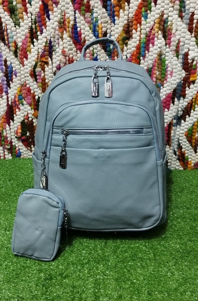 Mochila Cuero Pu Entra una Carpeta A4
excelente Calidad. - Imagen 6