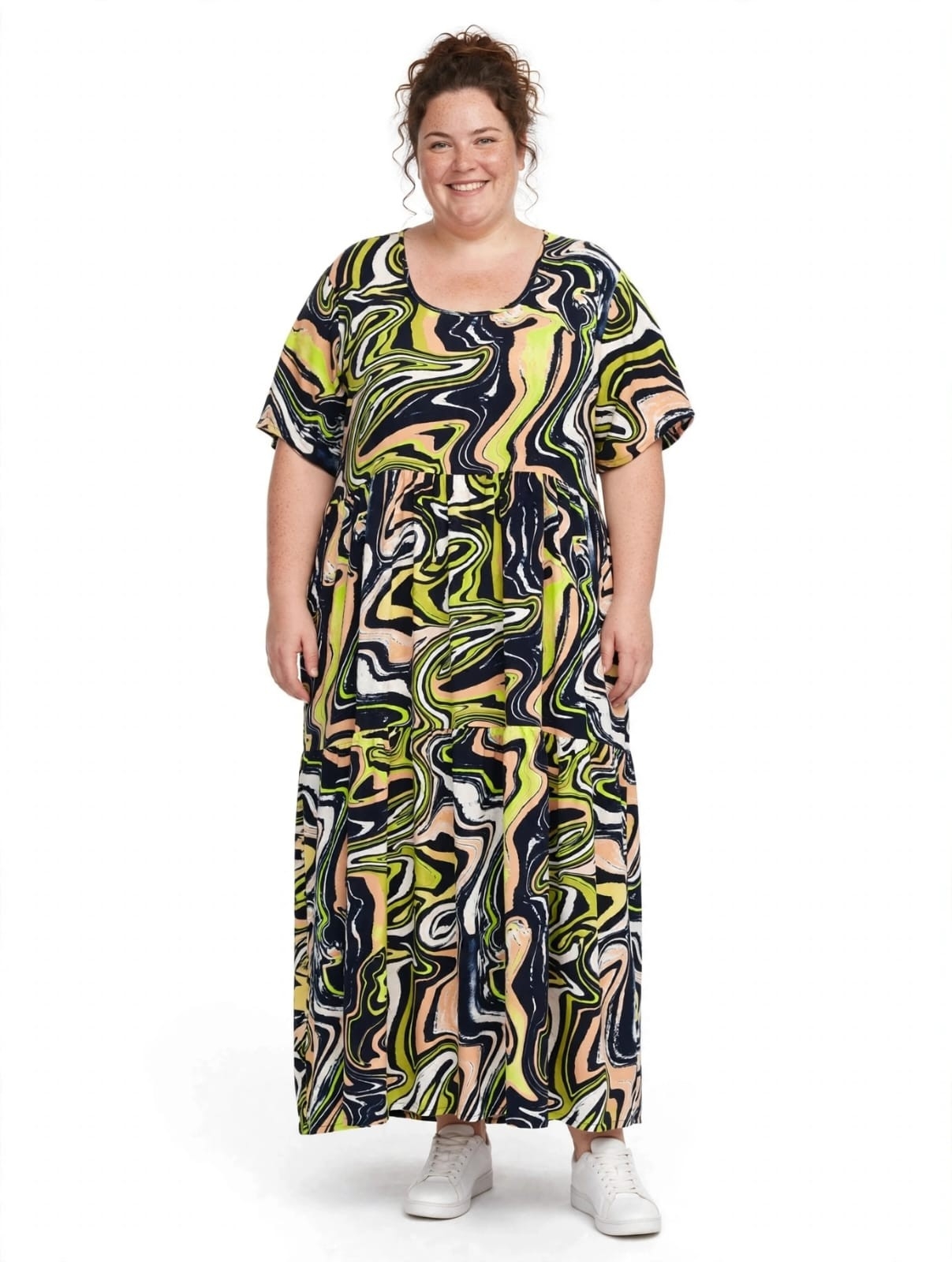 Vestido Largo Talles Especiales - Imagen 2