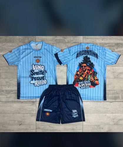 Conjuntos Niños Sublimados Diseños Exclusivos Basquet y Afa - Miniatura 3
