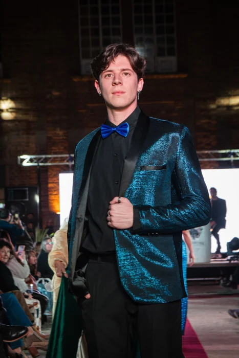 Saco Smoking Glitter  Hombre