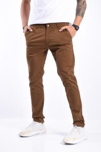 Pantalón Corté Chino Chocolate