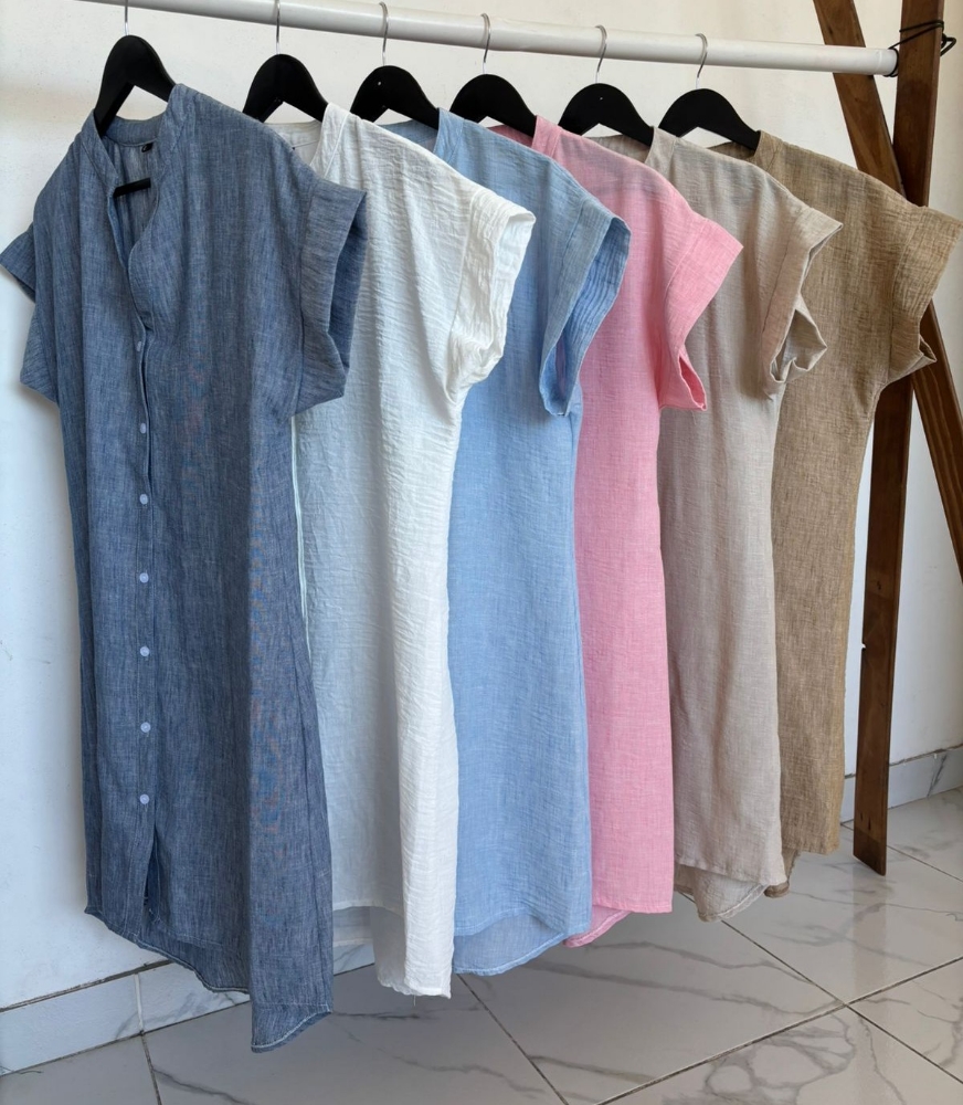 Vestido Shim, de Lino  Melange - Imagen 3