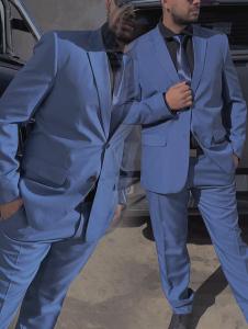 Traje Liso de Hombre 2 Piezas