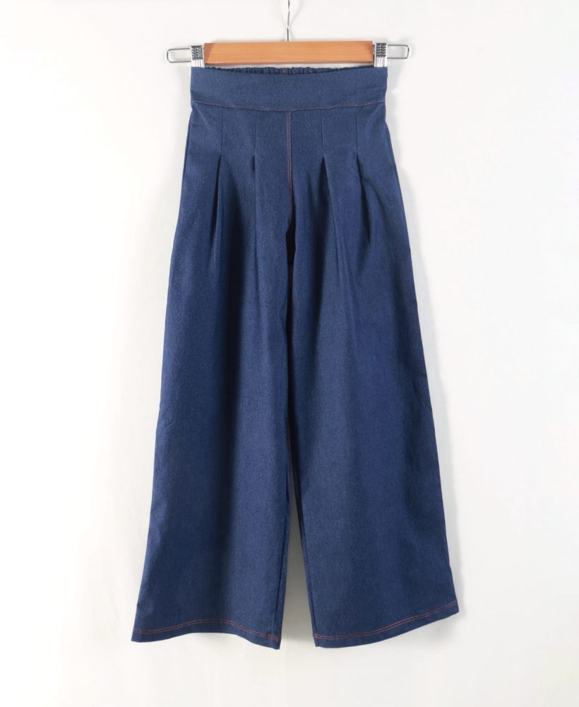 Wide Leg Simil Jean - Imagen 6