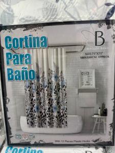 Cortinas de Baño con 12 Ganchos - Miniatura 6