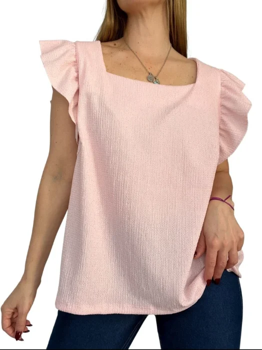 Musculosas con Volados