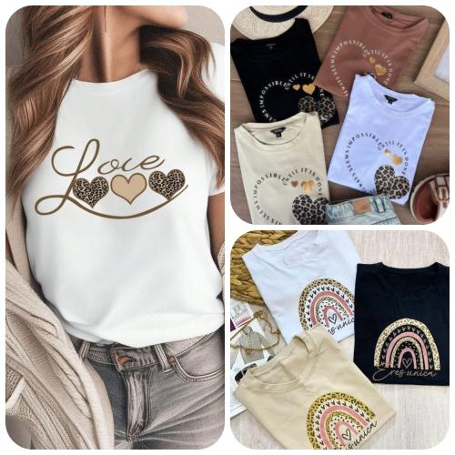 Remeras de Dama ( Algodon 24/1)