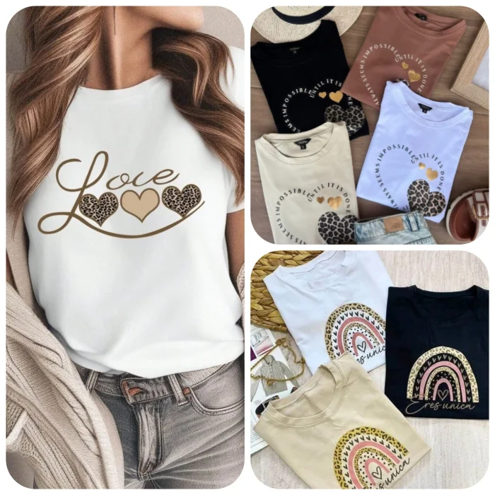 Remeras de Dama ( Algodon 24/1 Premium )