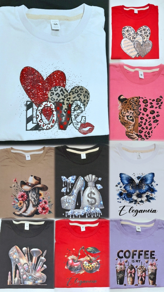 Remeras de Dama ( Algodon 24/1 Premoum ) - Imagen 3