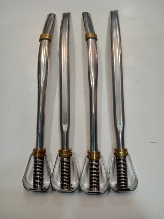 Bombilla Estribo de Acero Inox