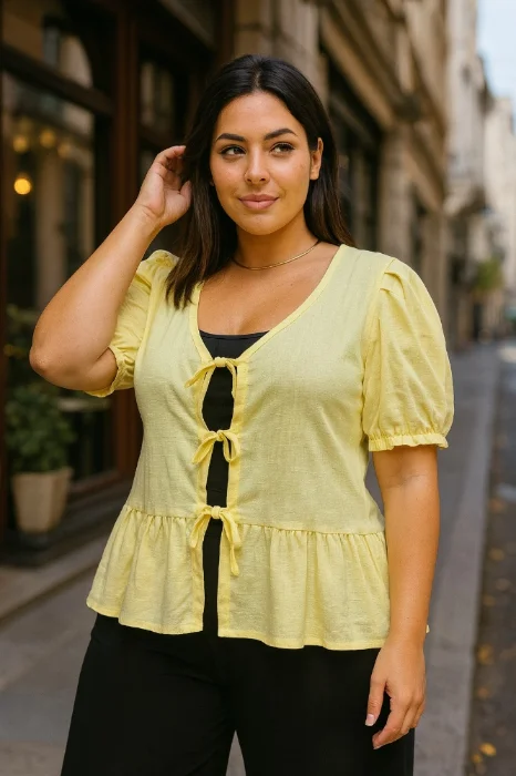 Blusa con Lazo