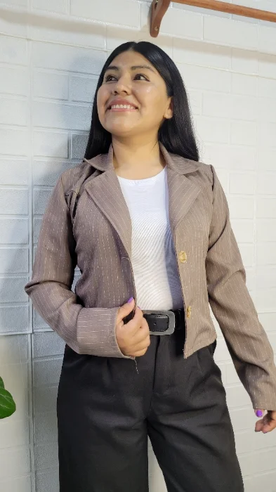 Blazer Rayado