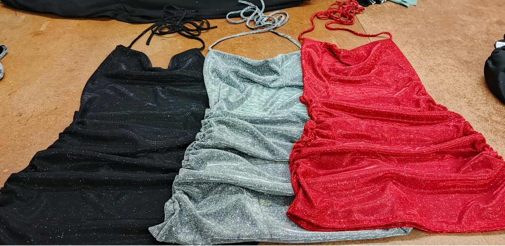 Vestido Corto Gliter Buche - Imagen 2