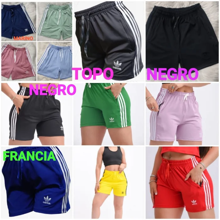 Short Deportivo Adi de Mujer
