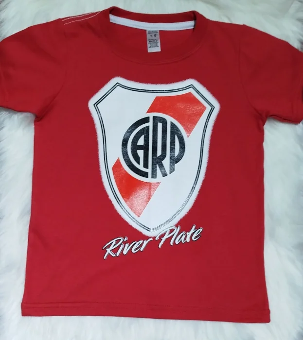 Remeras de Varón River Brilla en la Oscuridad