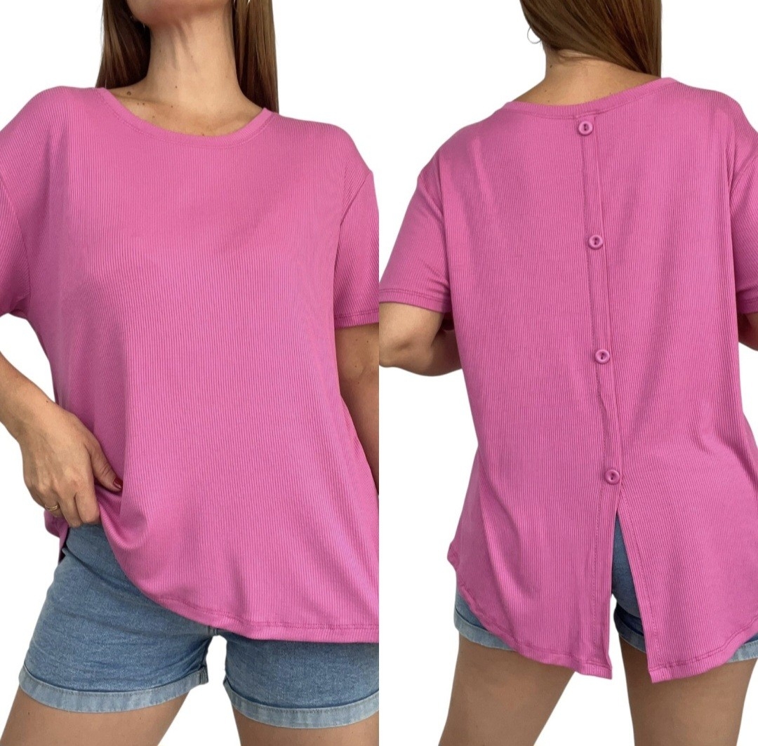Remera Morley Boton en la Espalda - Imagen 7