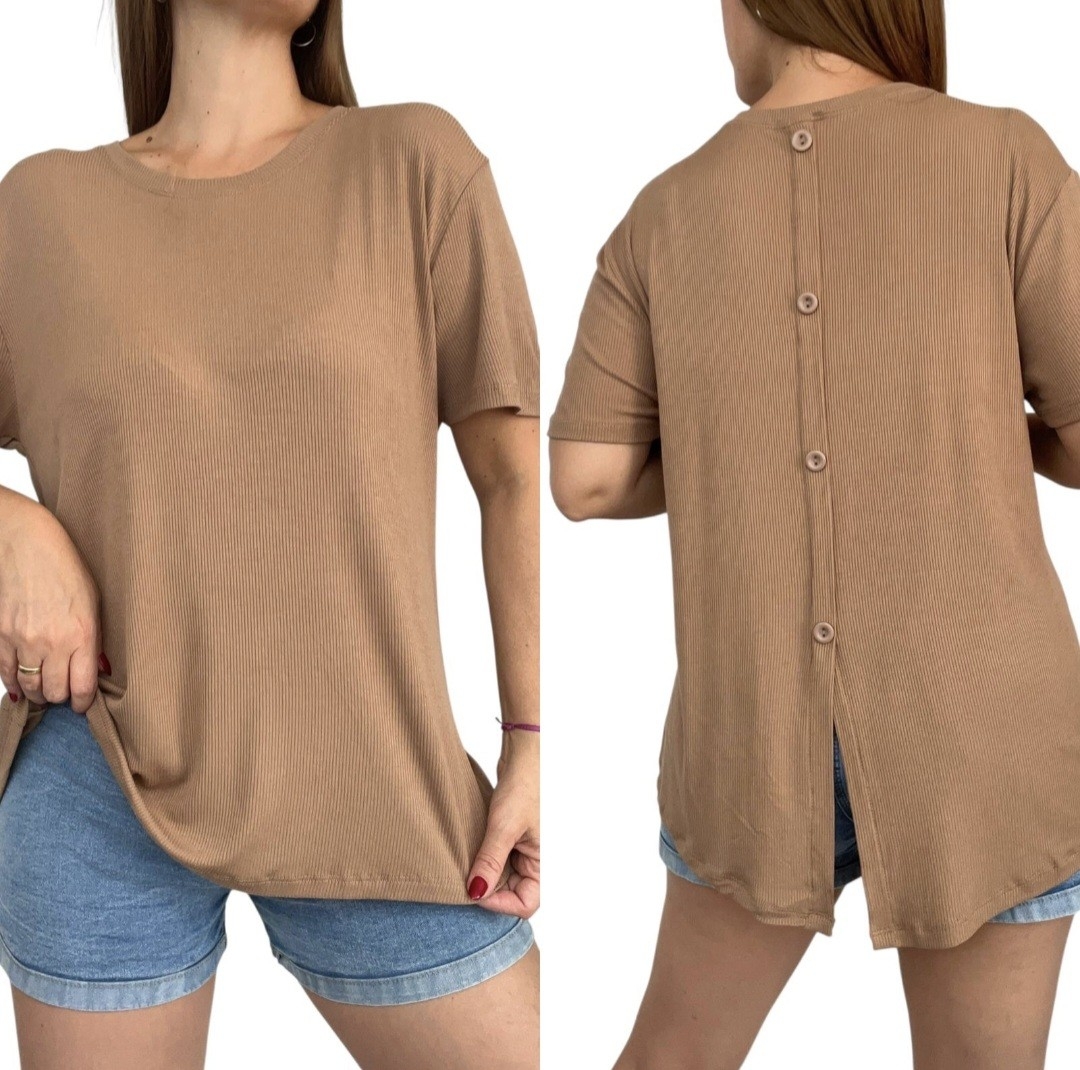 Remera Morley Boton en la Espalda - Imagen 8