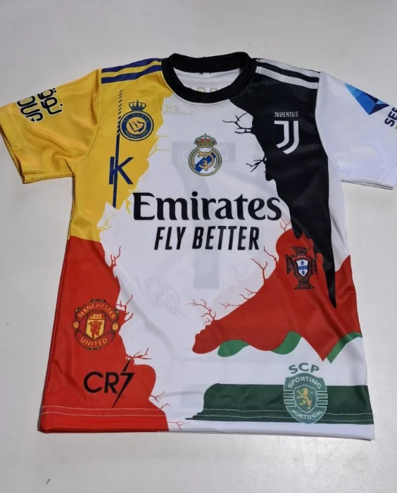 Camisetas Retro Cr7 Niñ@s