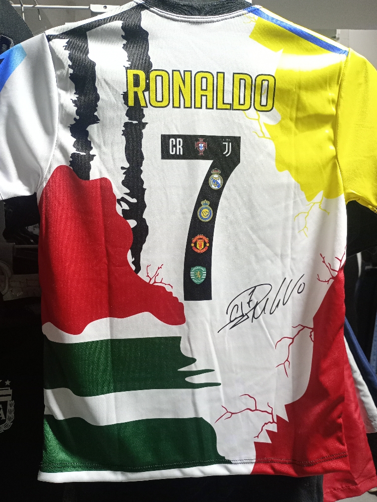 Camisetas Retro Cr7 Niñ@s - Imagen 2