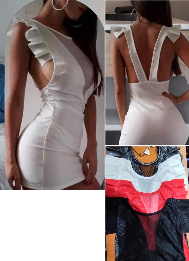 Vestido Casual con Transparencia - Imagen 2