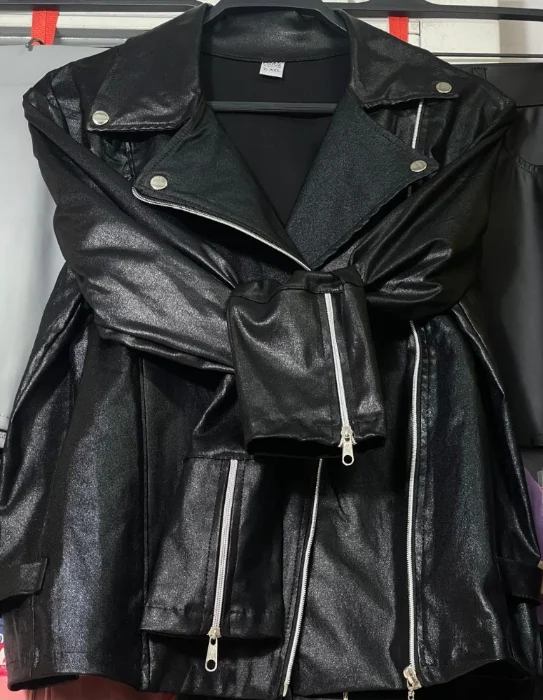 Campera Cruzada Metalizada