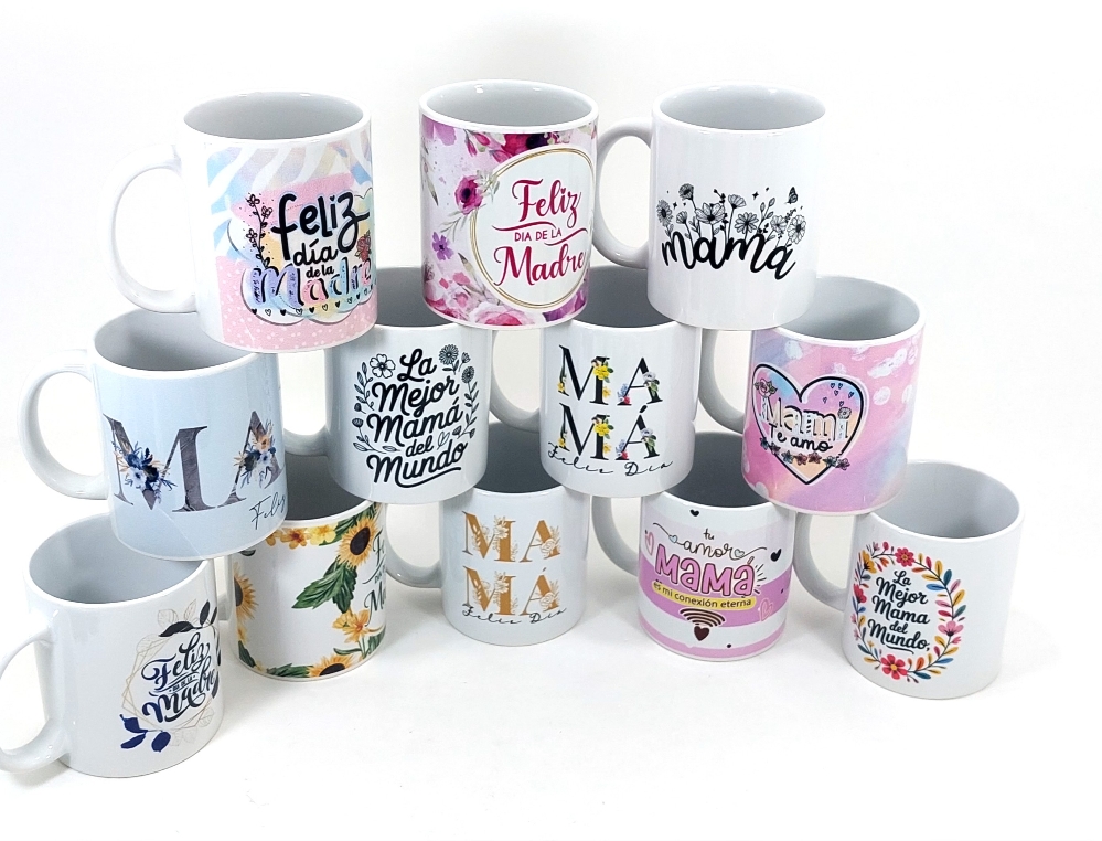 Taza Cerámica Día de la Madre y Portataza - Imagen 3