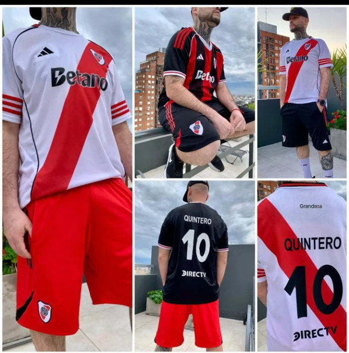 Conjunto. River.  Unisex Calidad. Premium