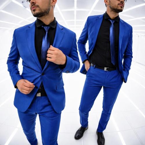 Promo Cadetes  5 Piezas Traje Liso de  Hombre - Miniatura 1