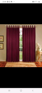 Cortinas Lisas Tropical Pesadas Largas y Medianas