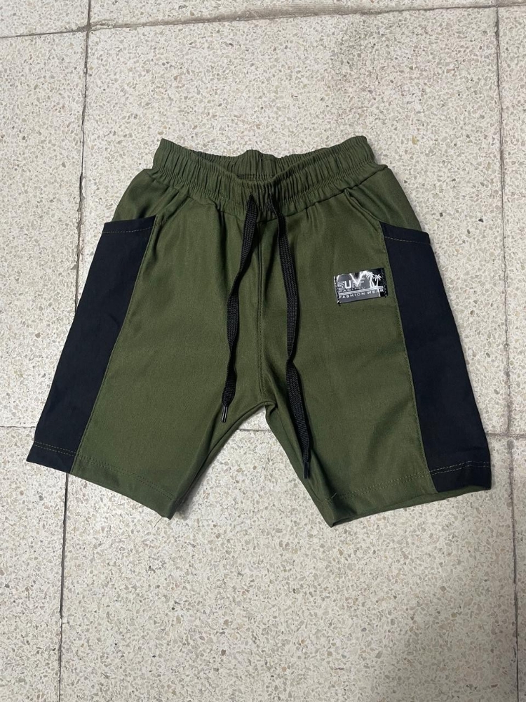 Short Combinado de Niño en Tela Bengalina - Imagen 2